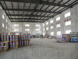 明敏涂料成品儲存?zhèn)}庫